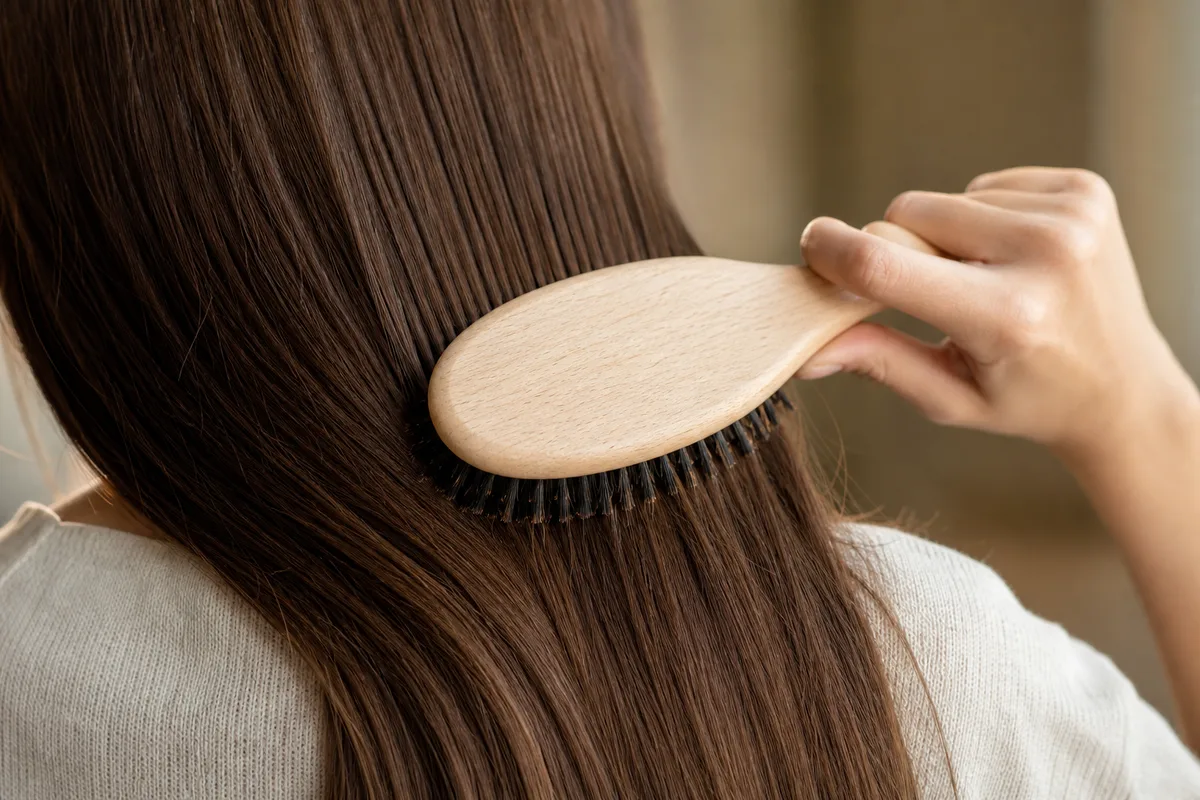 Électricité statique cheveux : la brosse qui neutralise