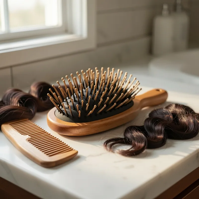 Quelle brosse pour cheveux épais : dompter la masse